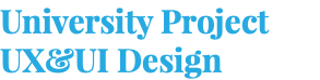 University Project UX&UI Design